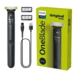 ماشین اصلاح صورت فیلیپس وان بلید مدل Philips OneBlade QP1424/10 | اصلاح، تریم و خط‌زنی حرفه‌ای کد1105 - تصویر 3