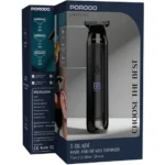 ماشین اصلاح پرودو مدل LFS154 با تیغه T-Blade ضد آب | Porodo T-Blade Waterproof Trimmer LFS154 کد 1036
