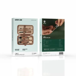 کیت مانیکور 7 کاره گرین لاین مدل Green Lion 7 in 1 Manicure Kit کد 1085