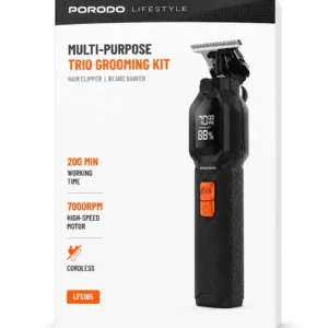 ماشین اصلاح چندکاره پرودو مدل LFST165 | Porodo Multi-Purpose Trio Grooming Kit PD-LFST165-BKکد 1089