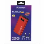 پاوربانک 20000 فراری Ferrari Power Bank ظرفیت 20000 میلی‌آمپر ساعت کد 102