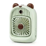 پنکه رومیزی مه‌پاش خرسی مدل Freezing Point Spray Bear کد 1280 - تصویر 2