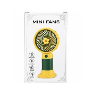 مینی پنکه شارژی رومیزی و دستی USB مدل Mini Fans کد 1350